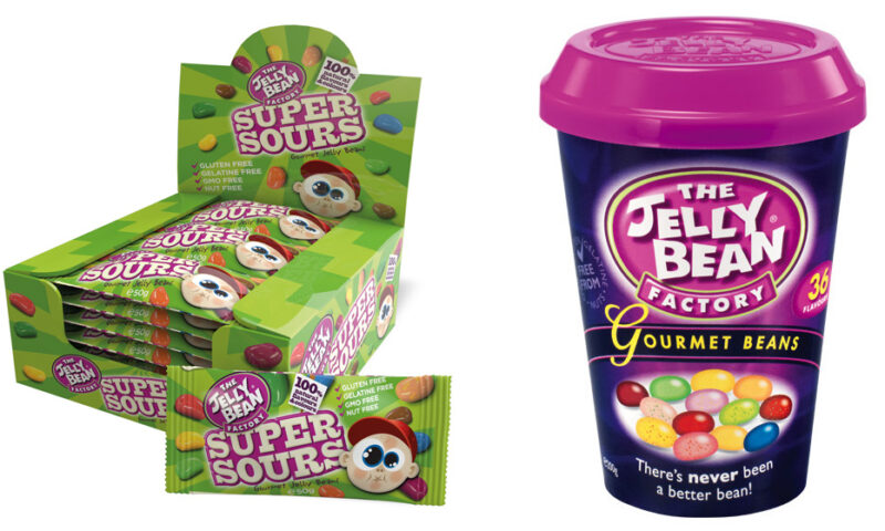 The Jelly Bean Factory Design, Neworld for brand strategy, design, packaging, and digital needs