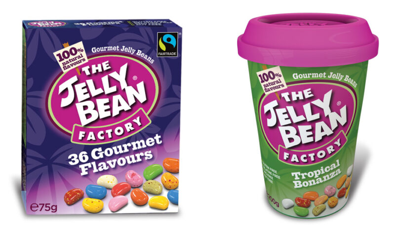 The Jelly Bean Factory Design, Neworld for brand strategy, design, packaging, and digital needs