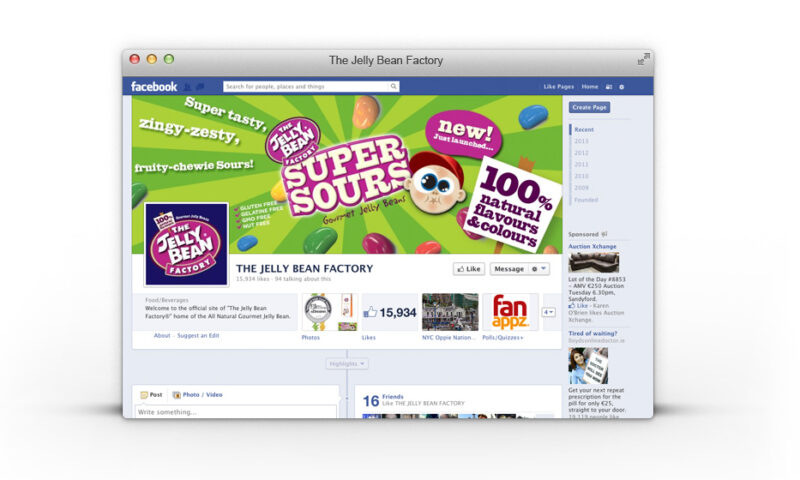 The Jelly Bean Factory Design, Neworld for brand strategy, design, packaging, and digital needs