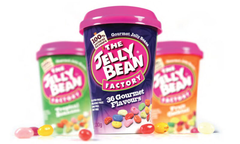 The Jelly Bean Factory Design, Neworld for brand strategy, design, packaging, and digital needs