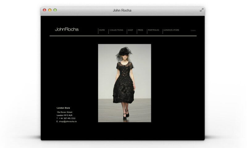 John Rocha Design, Neworld for brand strategy, design, packaging, and digital needs
