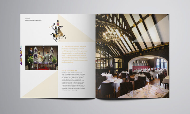 Clontarf Castle Archive, Neworld for brand strategy, design, packaging, and digital needs