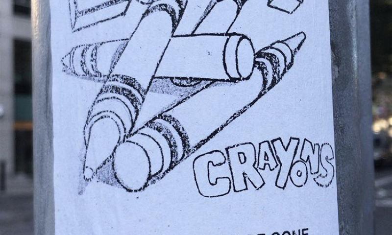 lost crayons poster