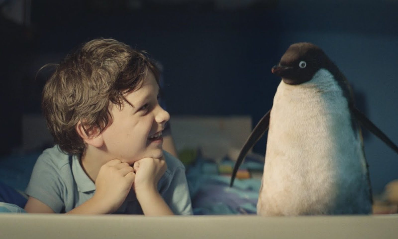 a boy and a penguin - john lewis christmas ad neworld blog