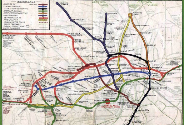 London underground map1