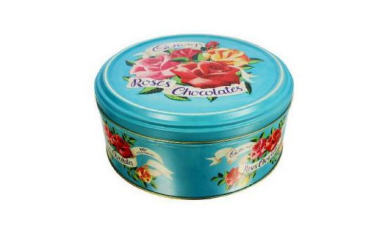 roses chocolate tin