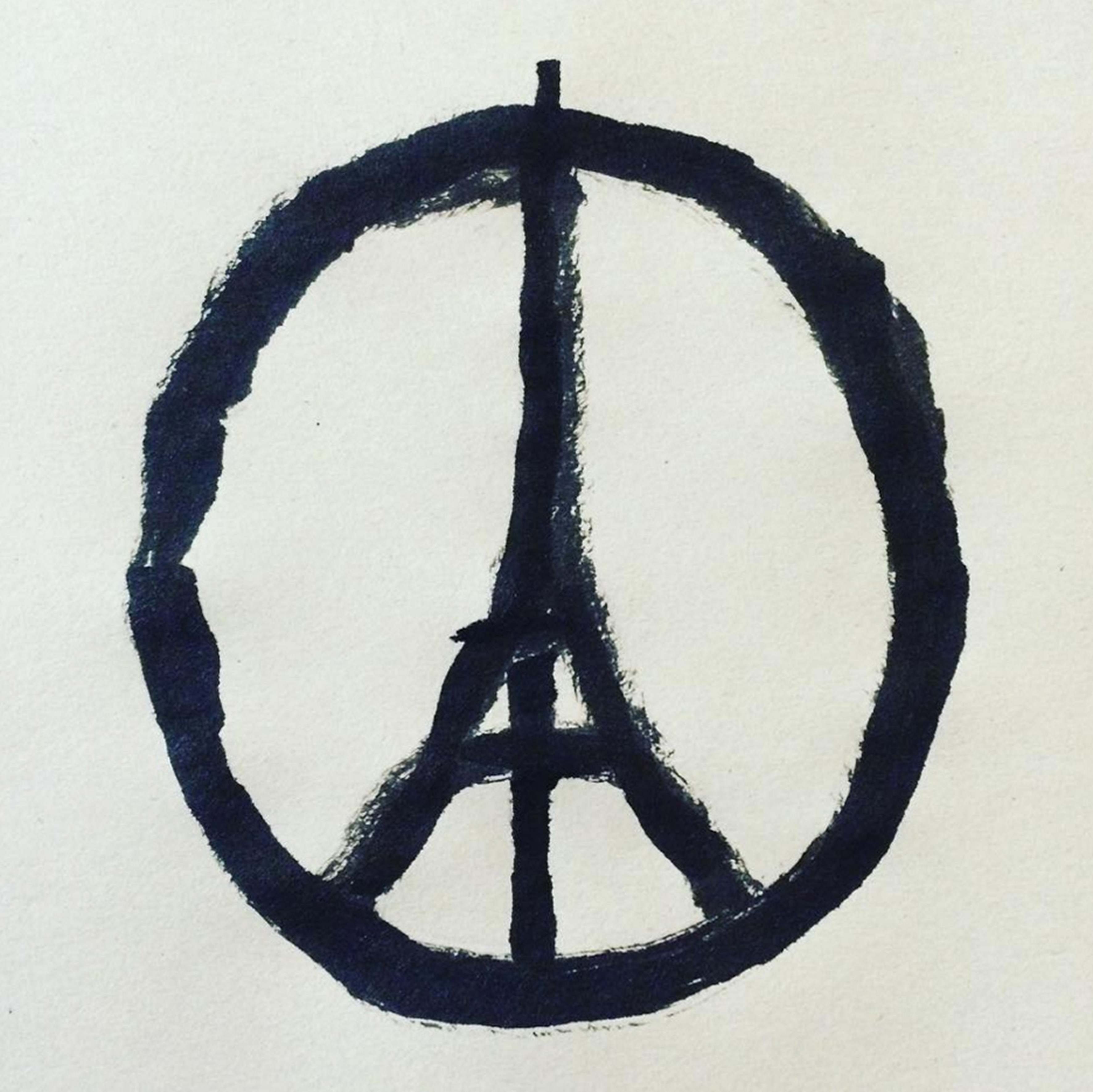 Peace for Paris illustration