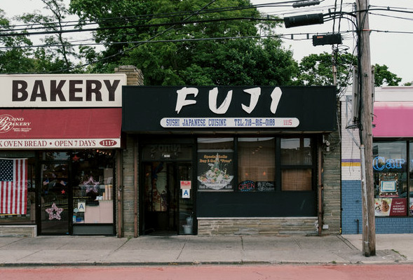 typography on shop signs