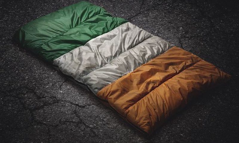 Irish Flag sleeping bag