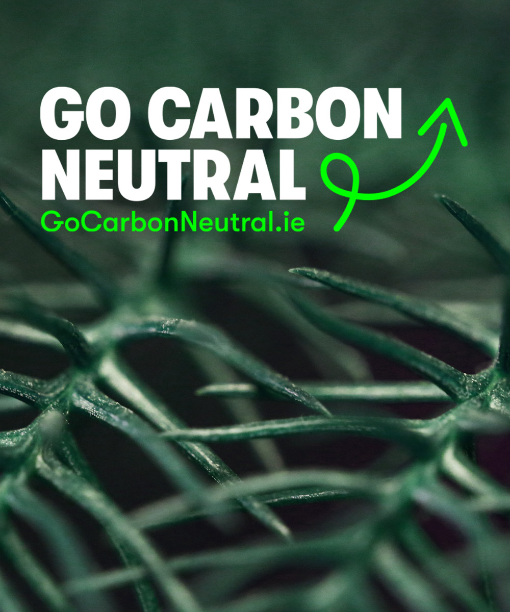 Go Carbon Neutral web page, Neworld for brand strategy, design, packaging, and digital needs
