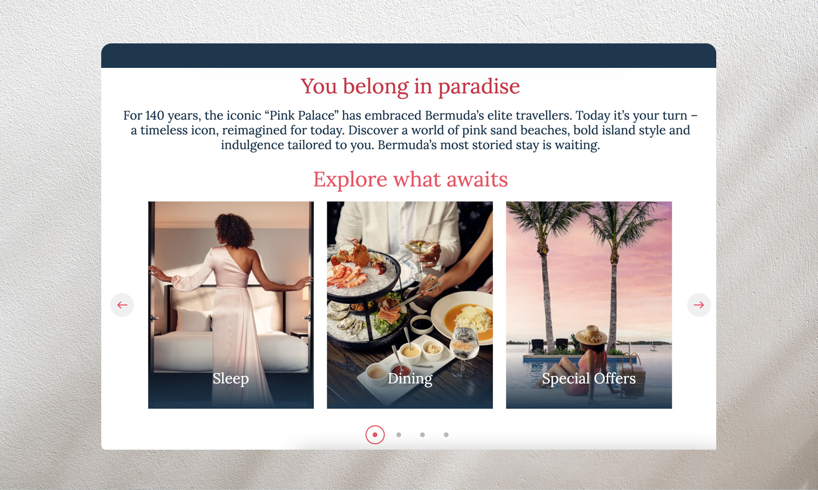 Neworld Agency Web Case Study - Hamilton Princess Bermuda