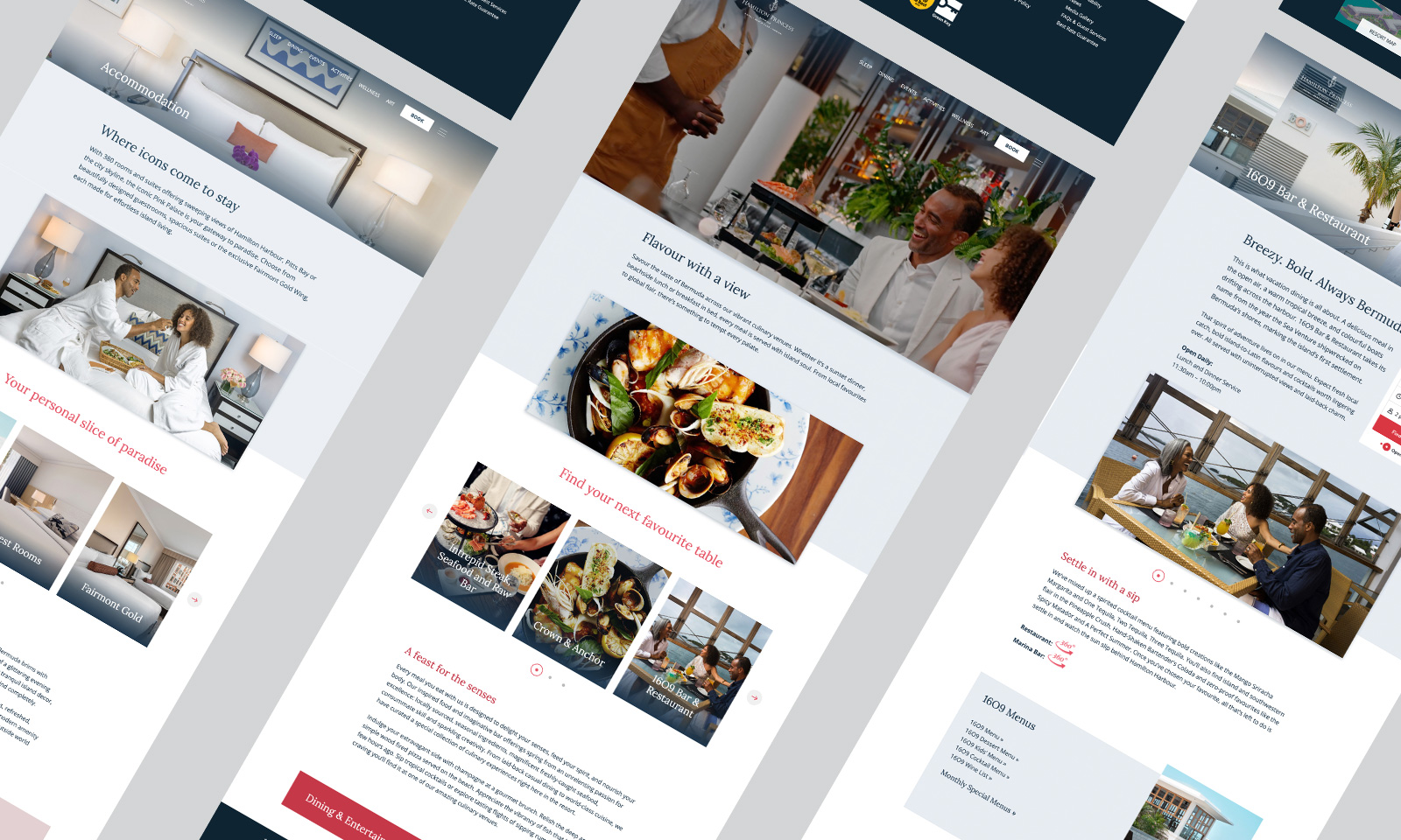 Neworld Agency Web Case Study - Hamilton Princess Bermuda