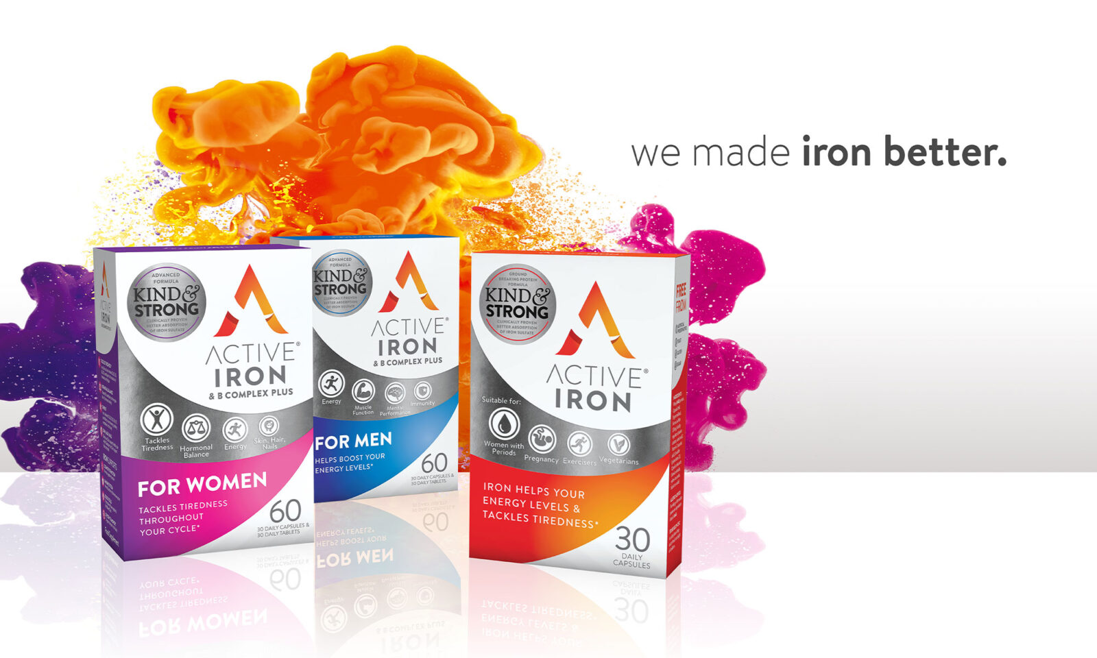 Active Iron, Neworld for brand strategy, design, packaging, and digital needs