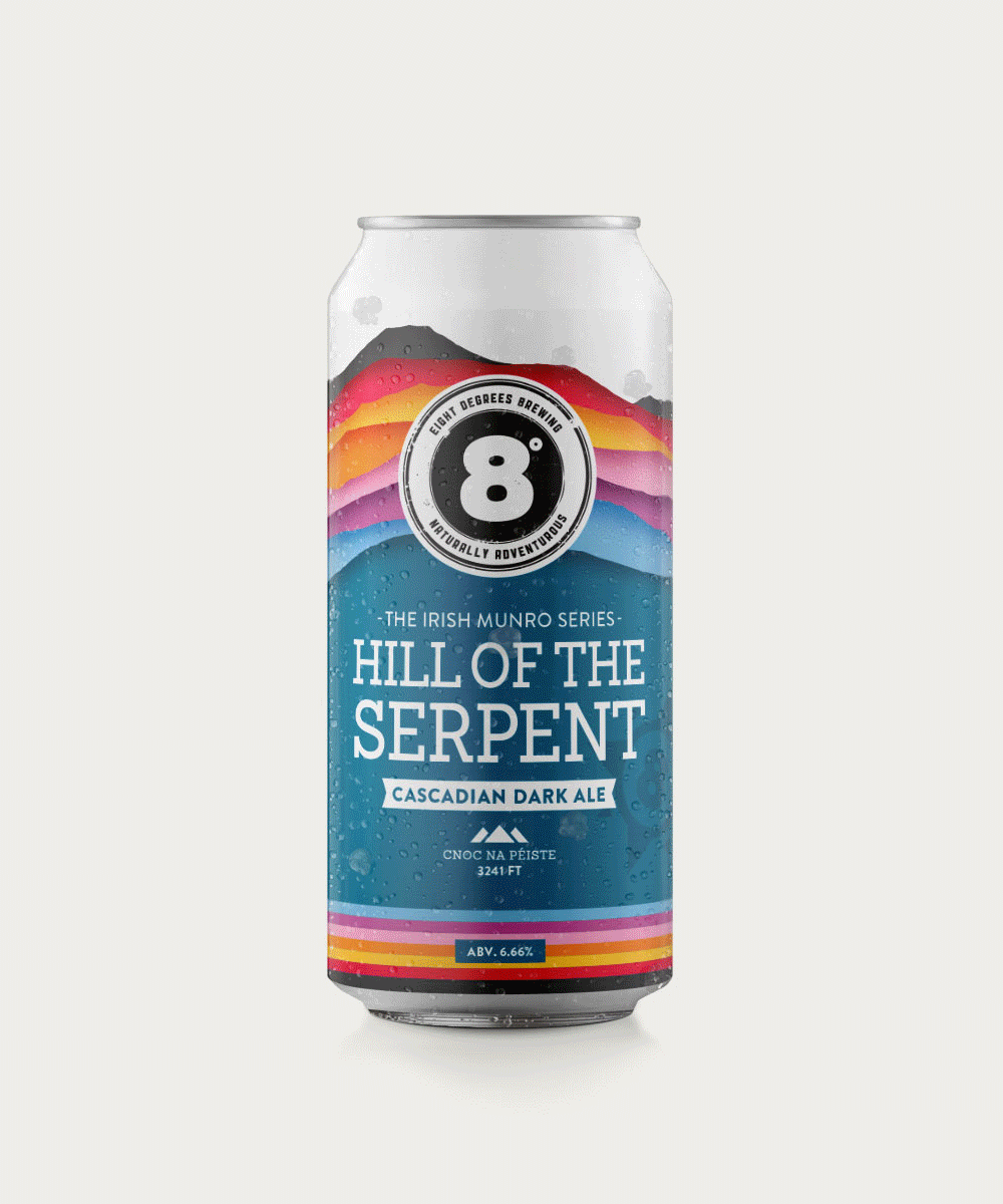 Eight Degrees Beer Case Study, Neworld for brand strategy, design, packaging, and digital needs