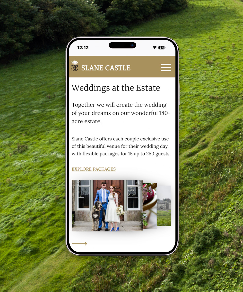 Neworld Slane Castle Website