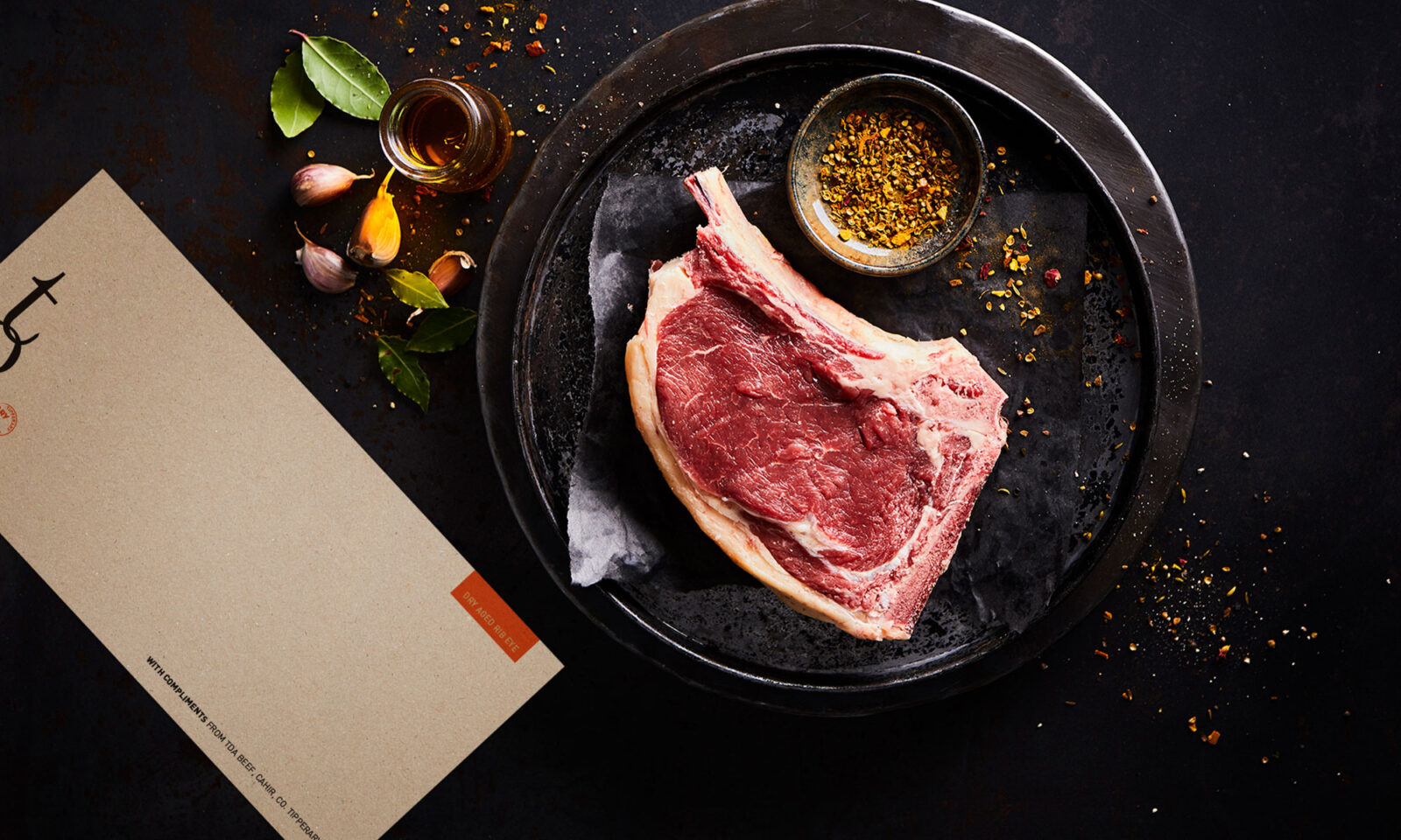 Tipperary Dry Aged Beef, Neworld for brand strategy, design, packaging, and digital needs