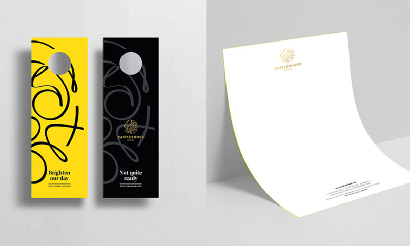 Castleknock Hotel Archive, Neworld for brand strategy, design, packaging, and digital needs