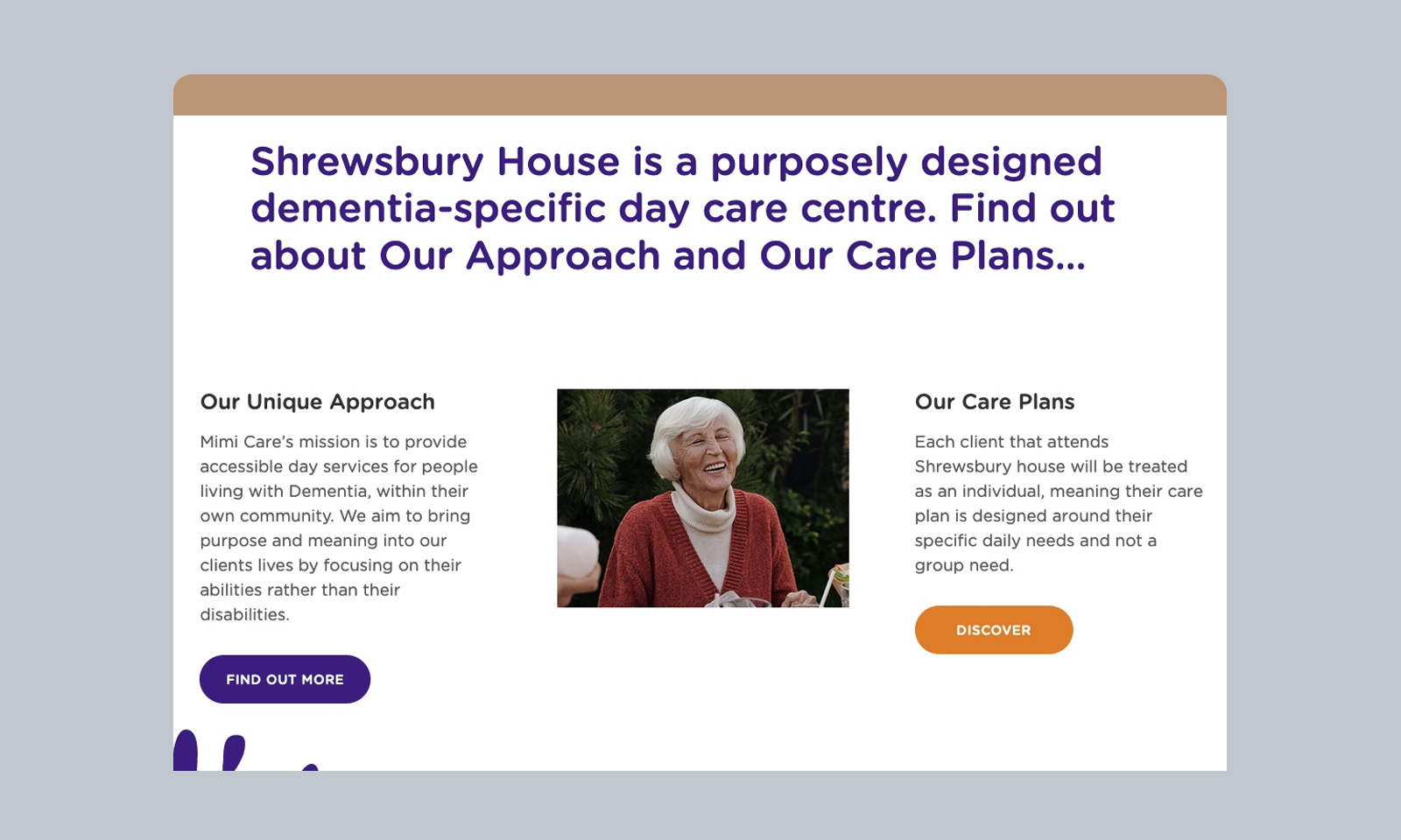 Neworld design and web development case study - WEEE Ireland Mimi Care