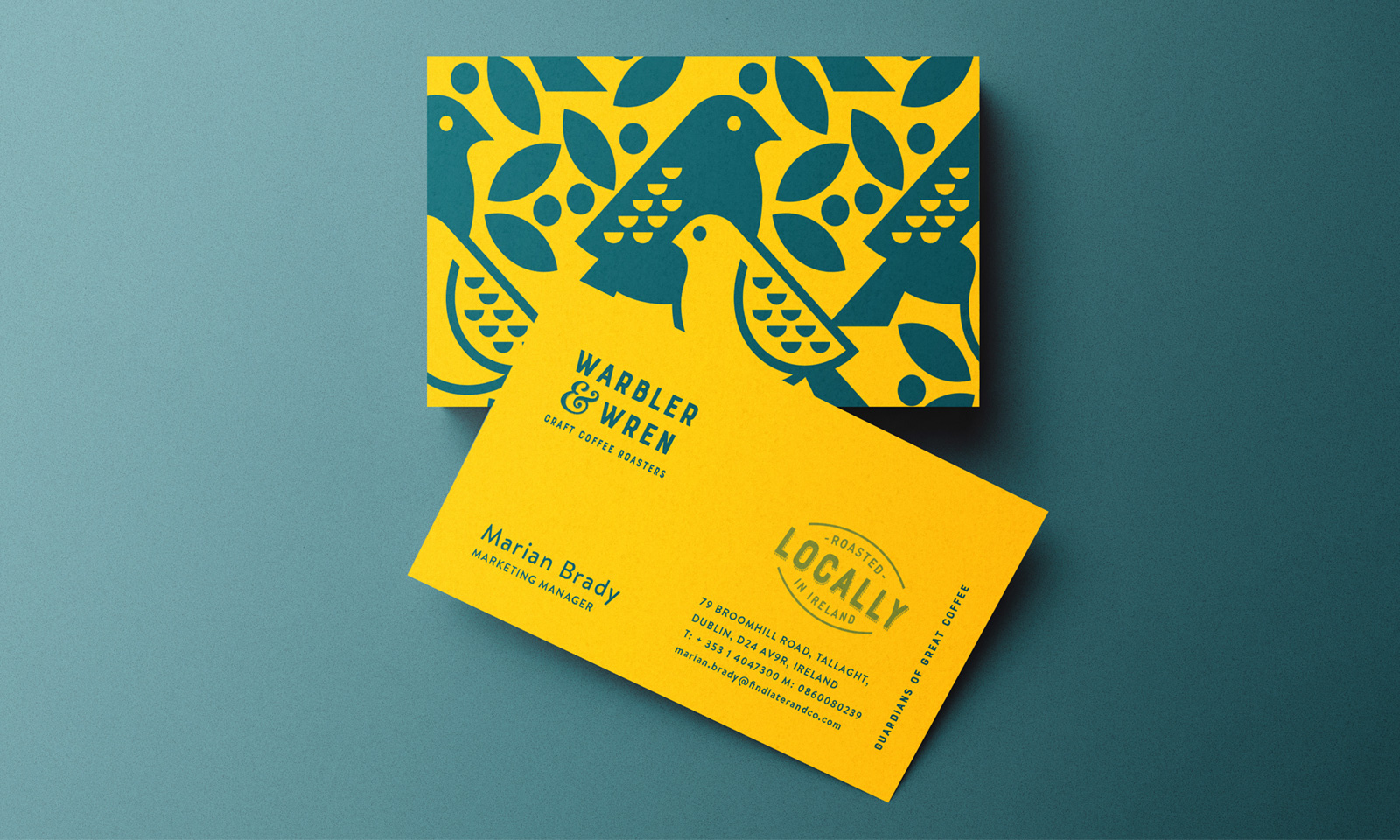 Neworld Packaging Warbler & Wren Coffee