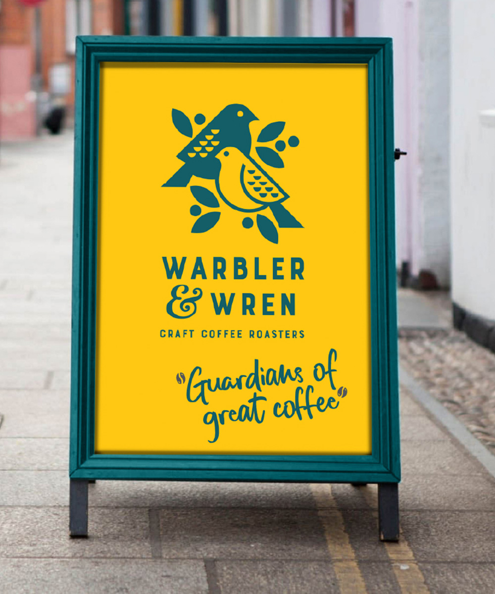 Neworld Packaging Warbler & Wren Coffee