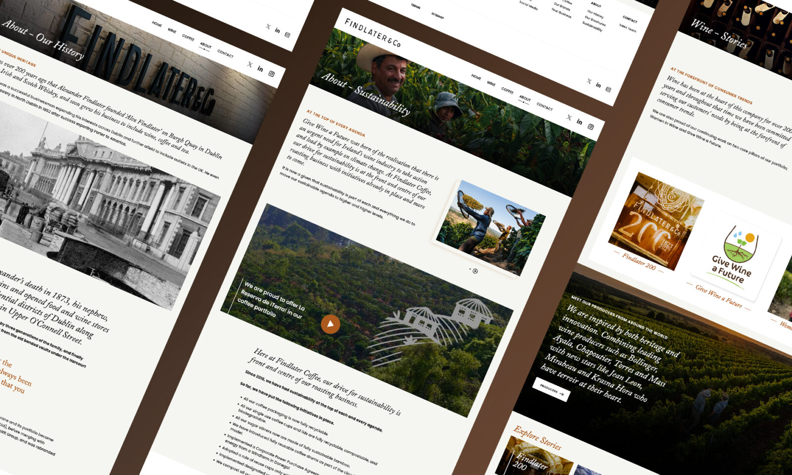 Neworld Agency Web Case Study - Findlater & Co.