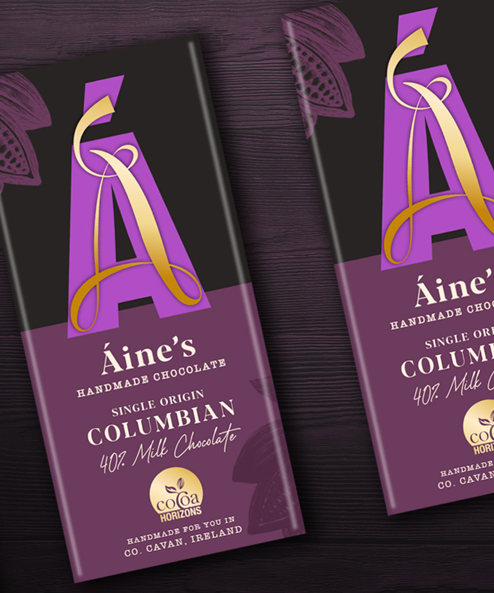 Neworld Packaging Case Study - Aine Handmade Chocolate