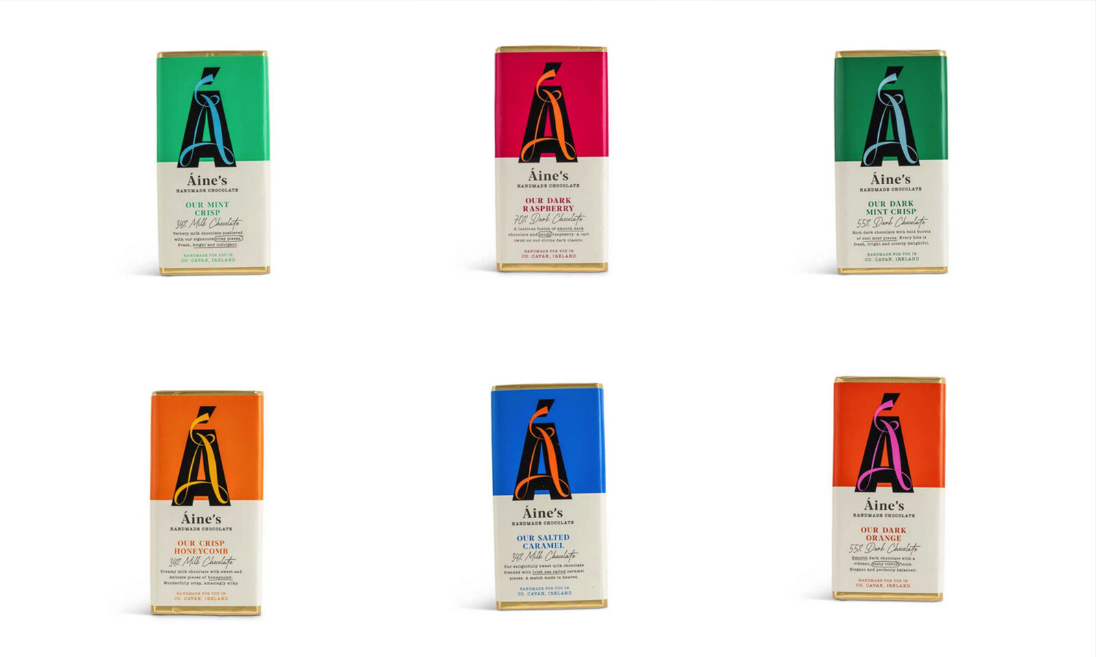 Neworld Agency Packaging design - Aines Handmade Chocolate