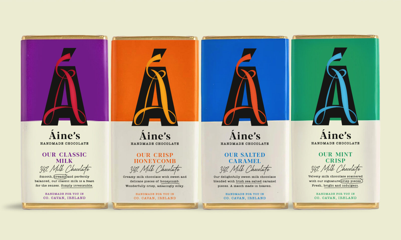 Neworld Agency Packaging design - Aines Handmade Chocolate