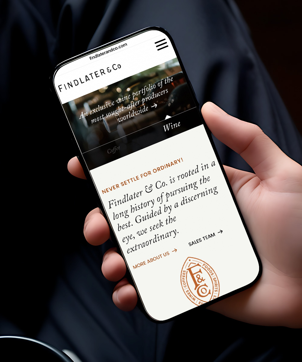Neworld Agency Web Case Study - Findlater & Co.