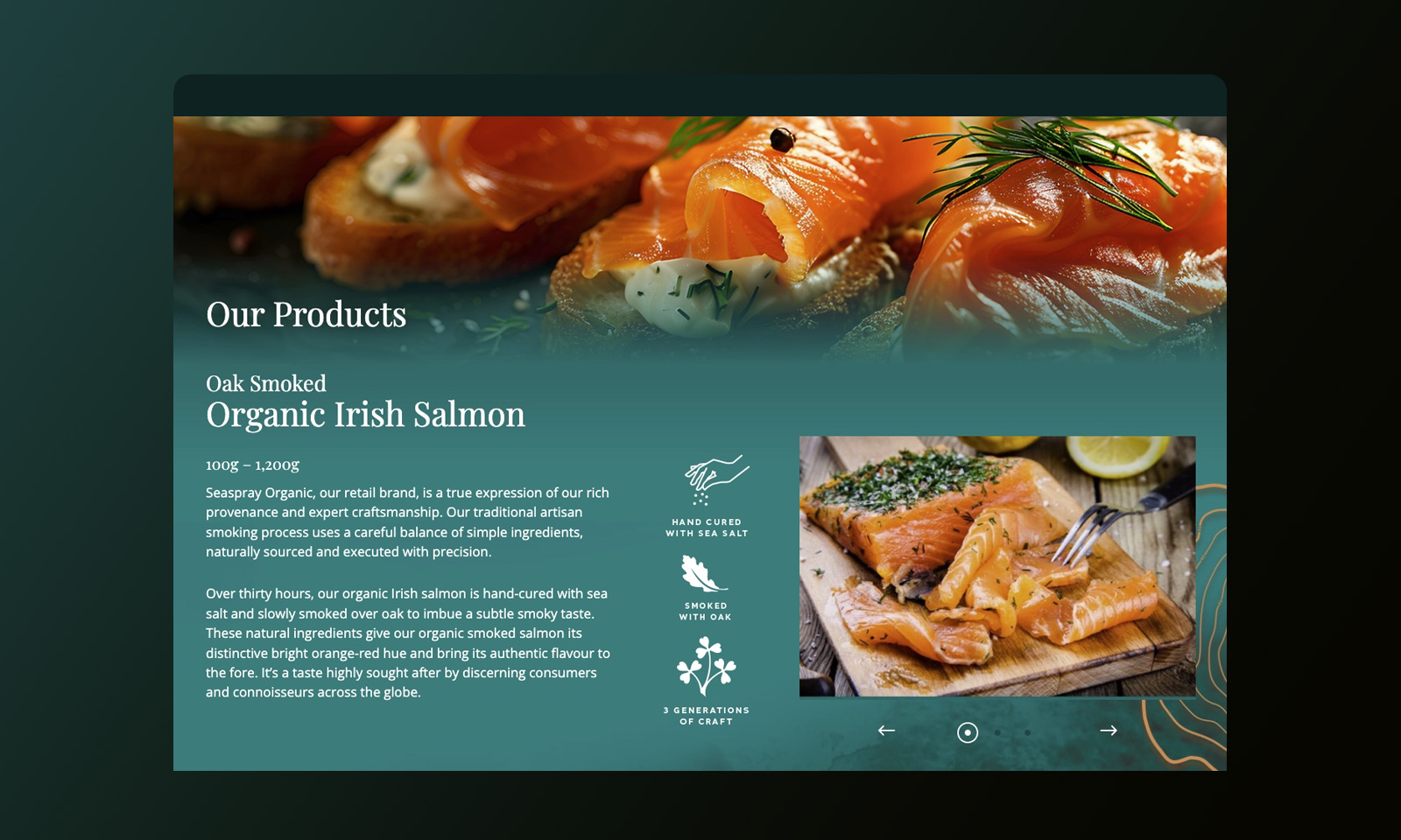 Neworld Packaging and Web Case Study - Irish Seaspray