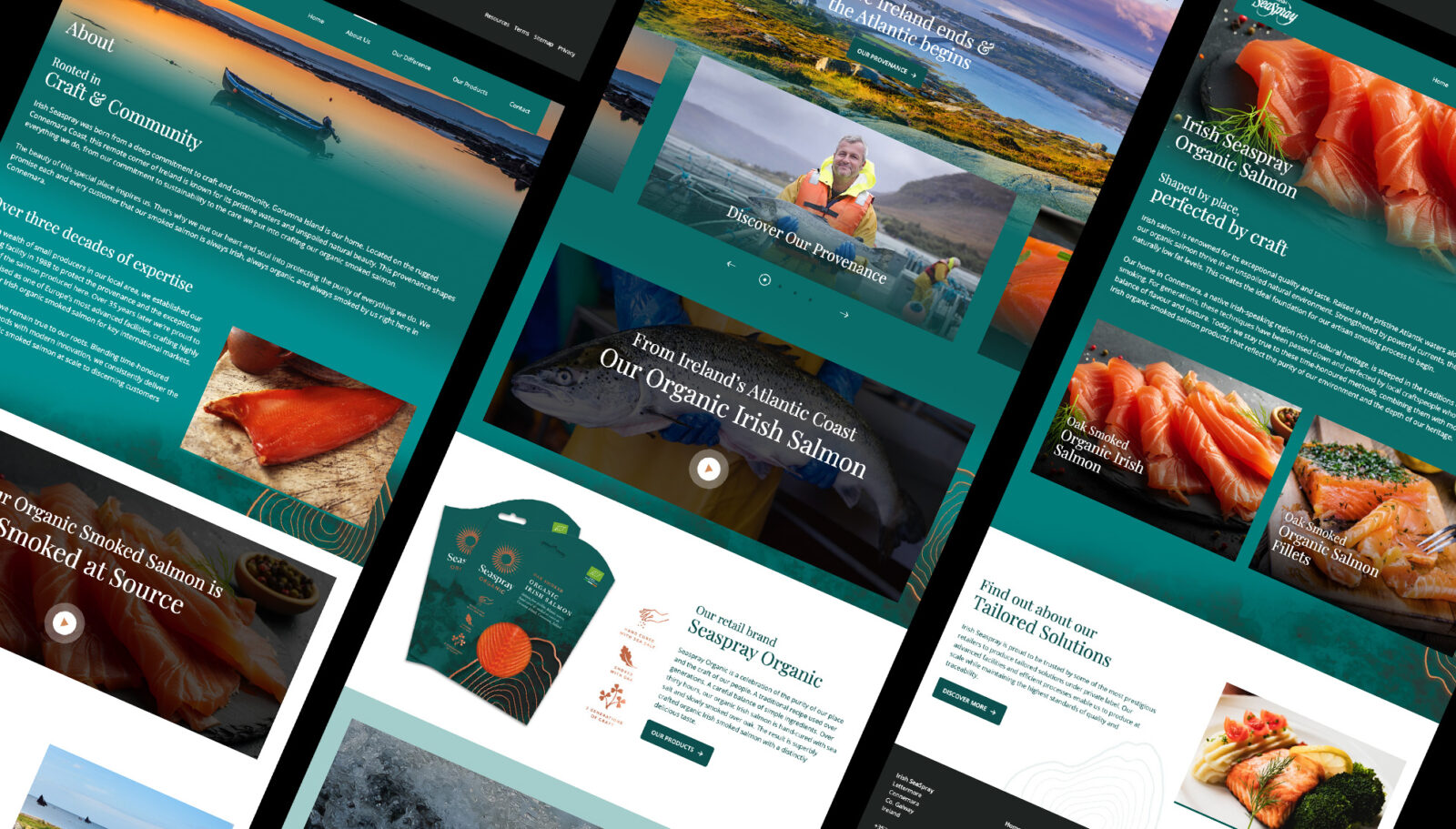 Neworld Packaging and Web Case Study - Irish Seaspray