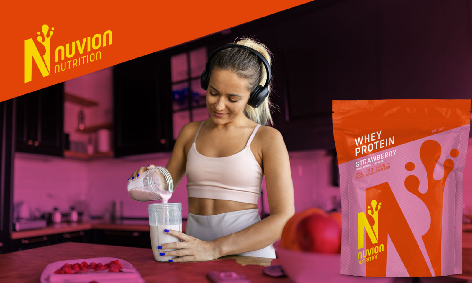 Neworld Agency Packaging and Website Case Study - Nuvion Nutrition