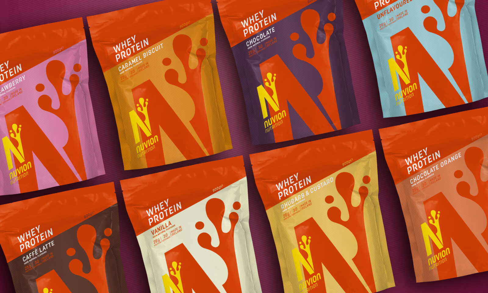 Neworld Agency Packaging and Website Case Study - Nuvion Nutrition