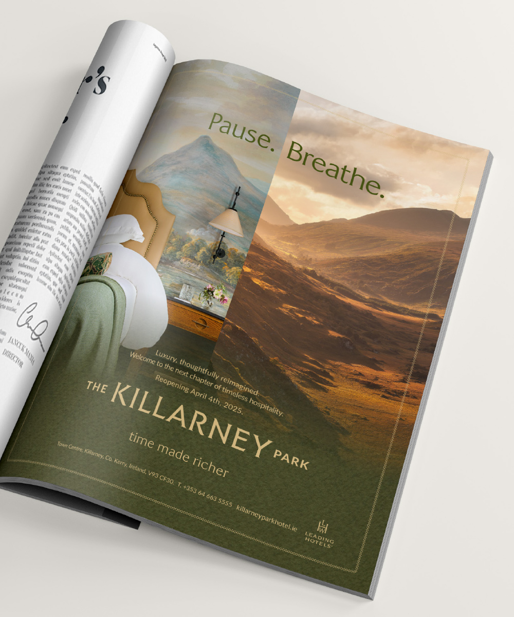 Killarney Park Hotel magazine advert