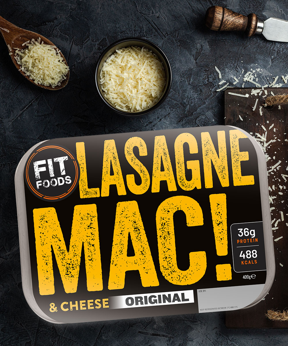 Fit Foods - Lasagne Mac - Neworld Packaging Design