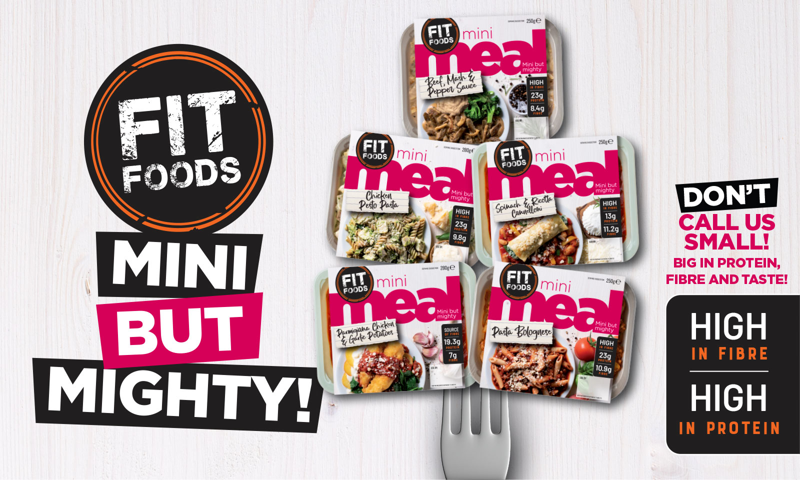 Fit Foods - Mini But Mighty Meals - Neworld Packaging Design
