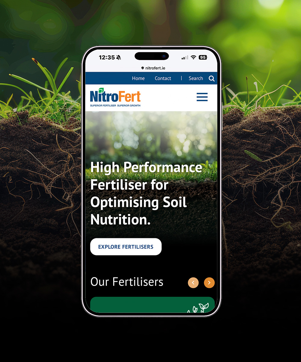 NitroFert Fertilisers - Neworld Website Design & Development