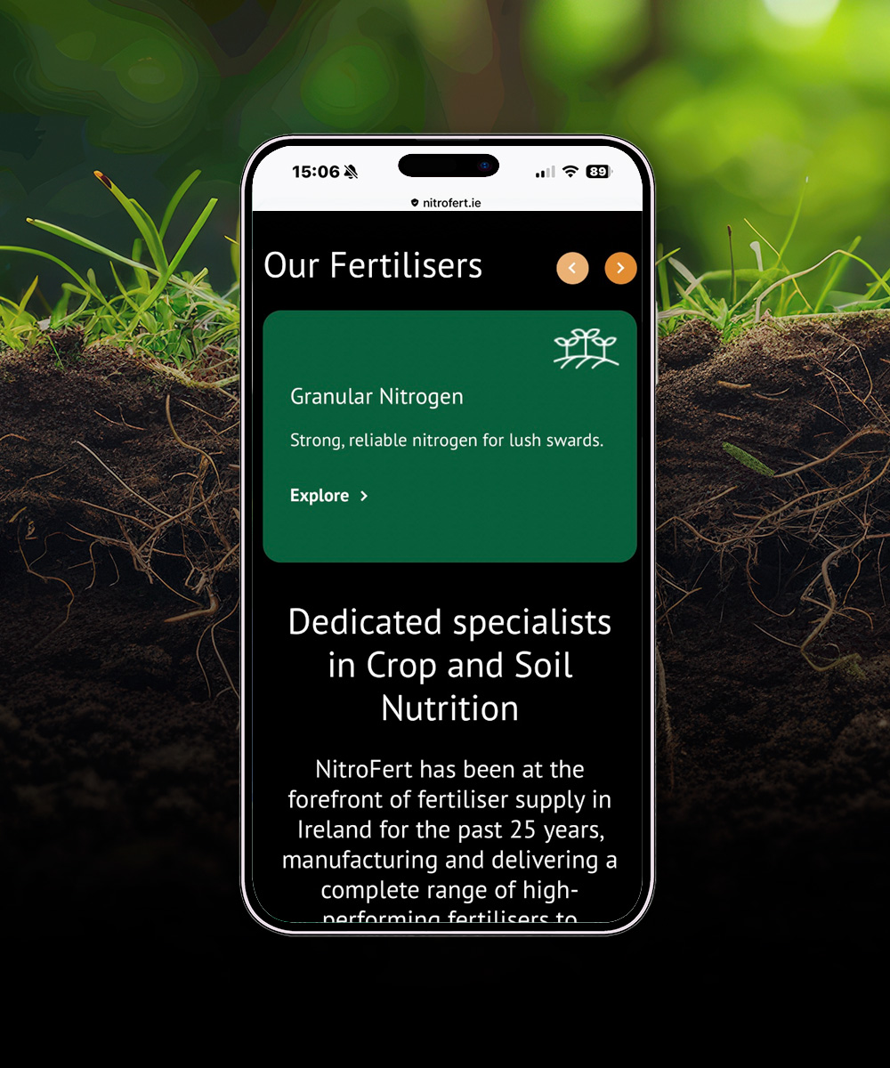 NitroFert Fertilisers - Neworld Website Design & Development