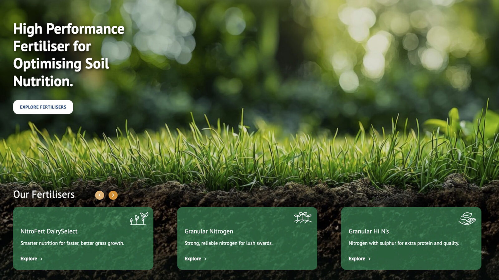 NitroFert - Fertilisers - - Neworld Website Design & Development