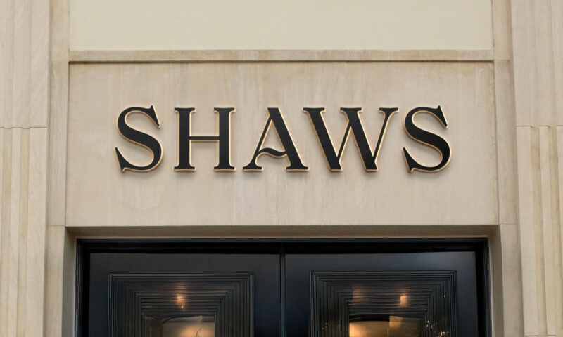 Shaws Signage - Neworld Branding