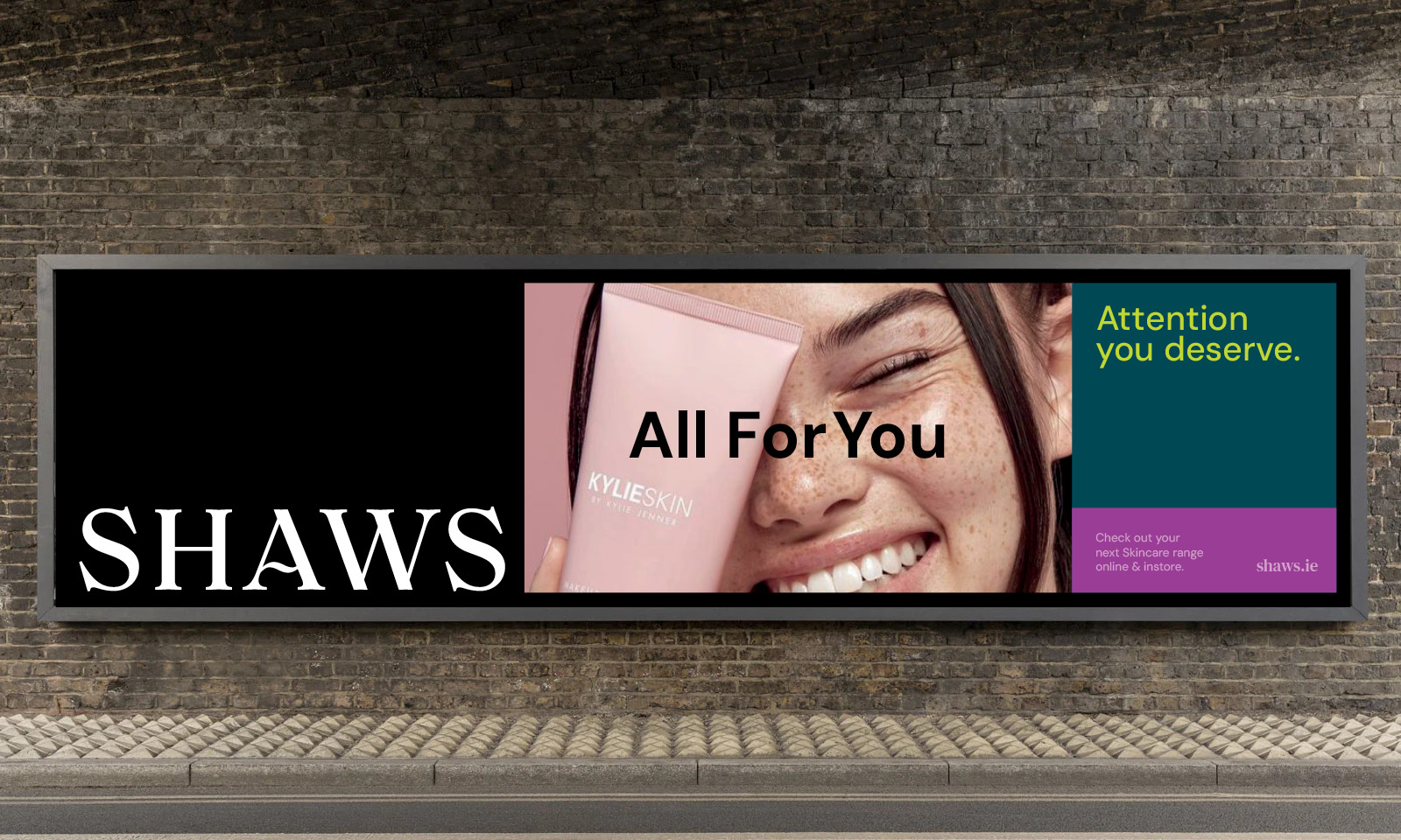Shaws Billboard - Neworld Branding