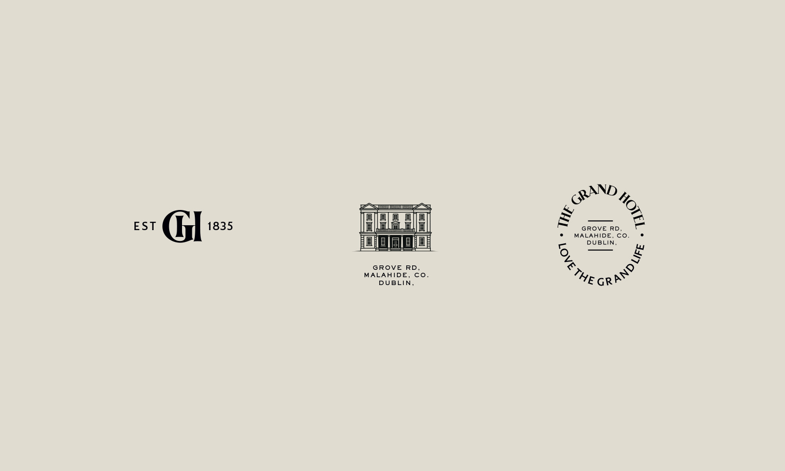 The Grand Hotel branding and design Neworld