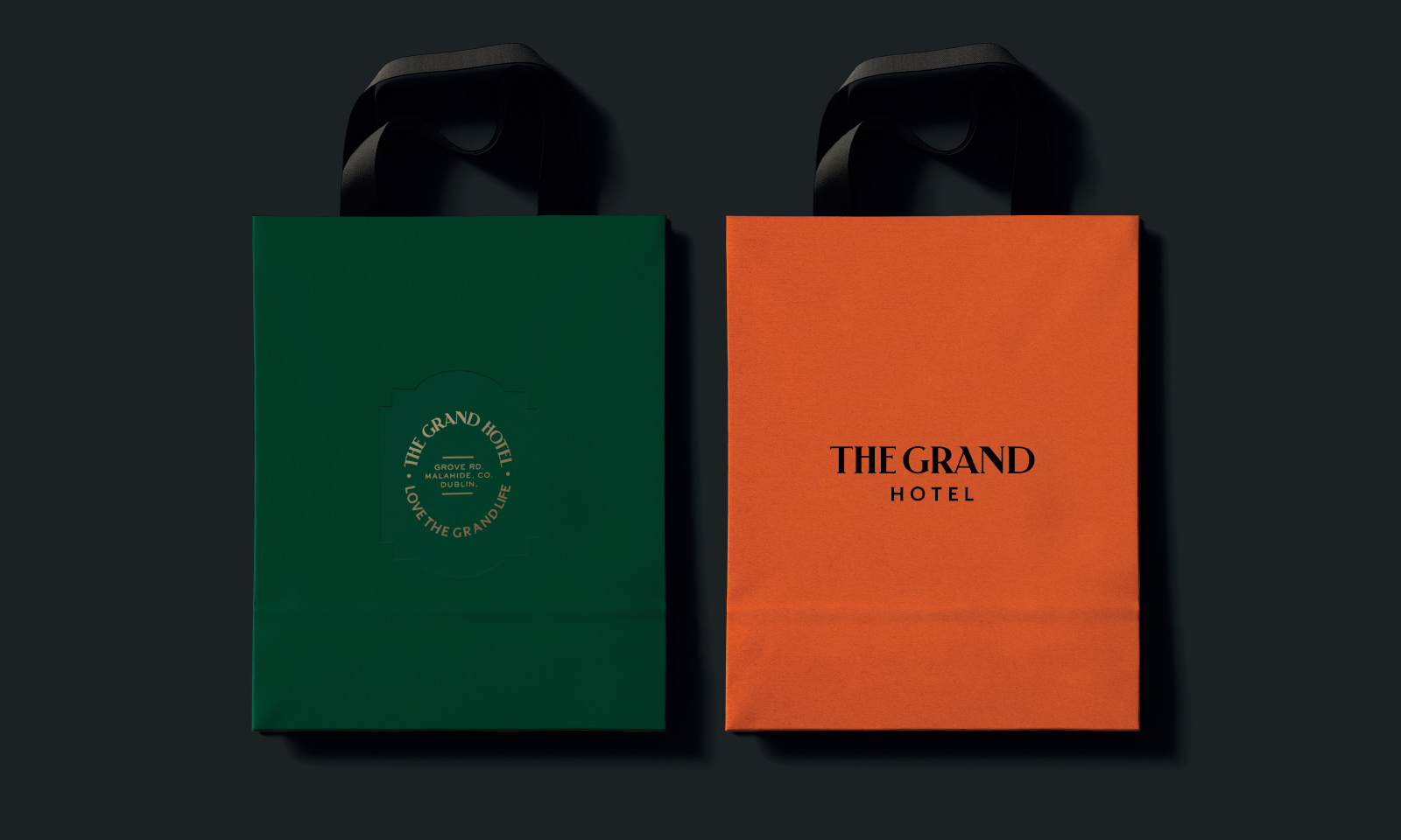 The Grand Hotel branding and design Neworld